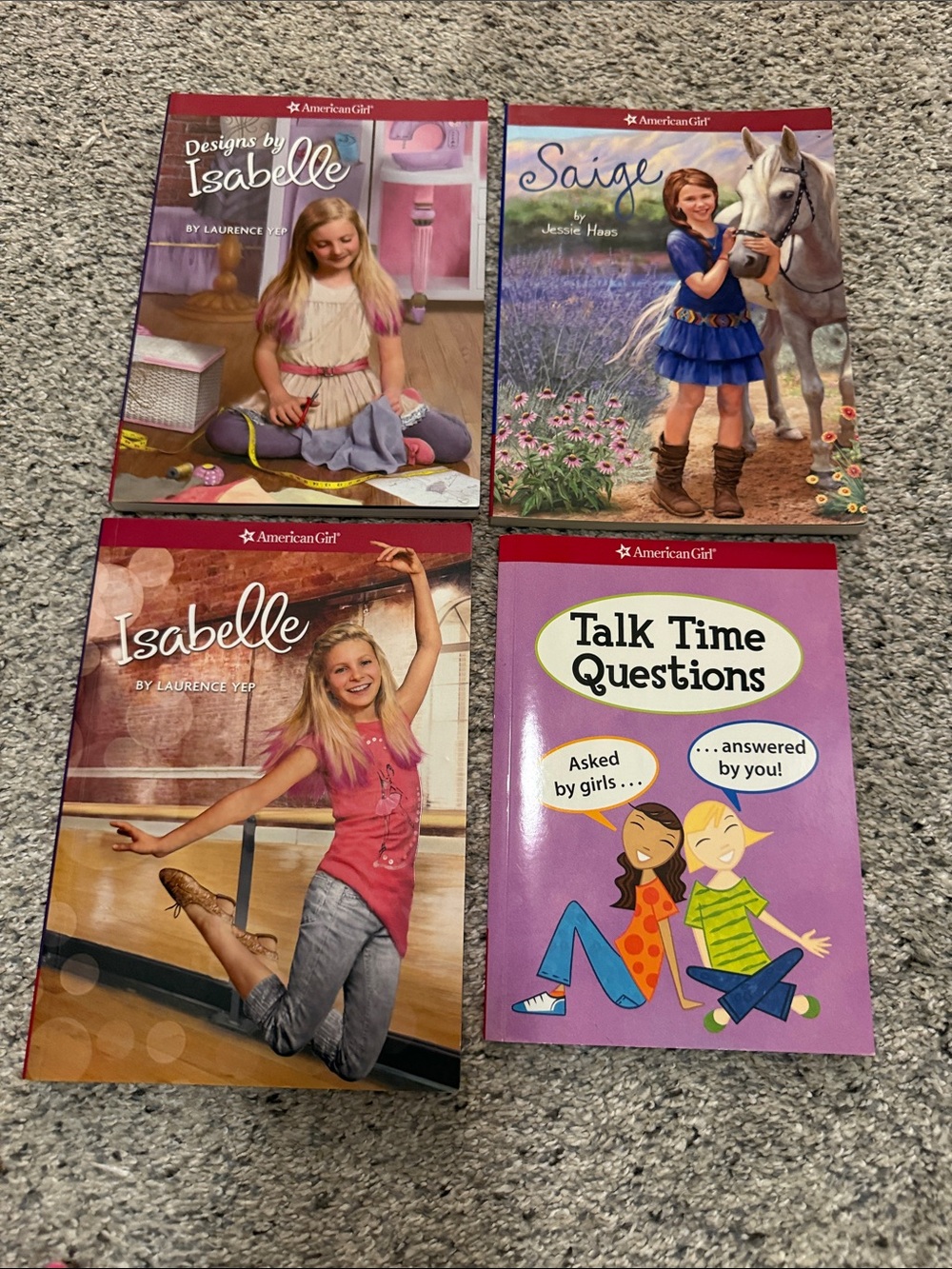 American Girl Book Set - Isabelle and Saige